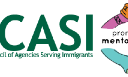 OCASI promoting mental health logo